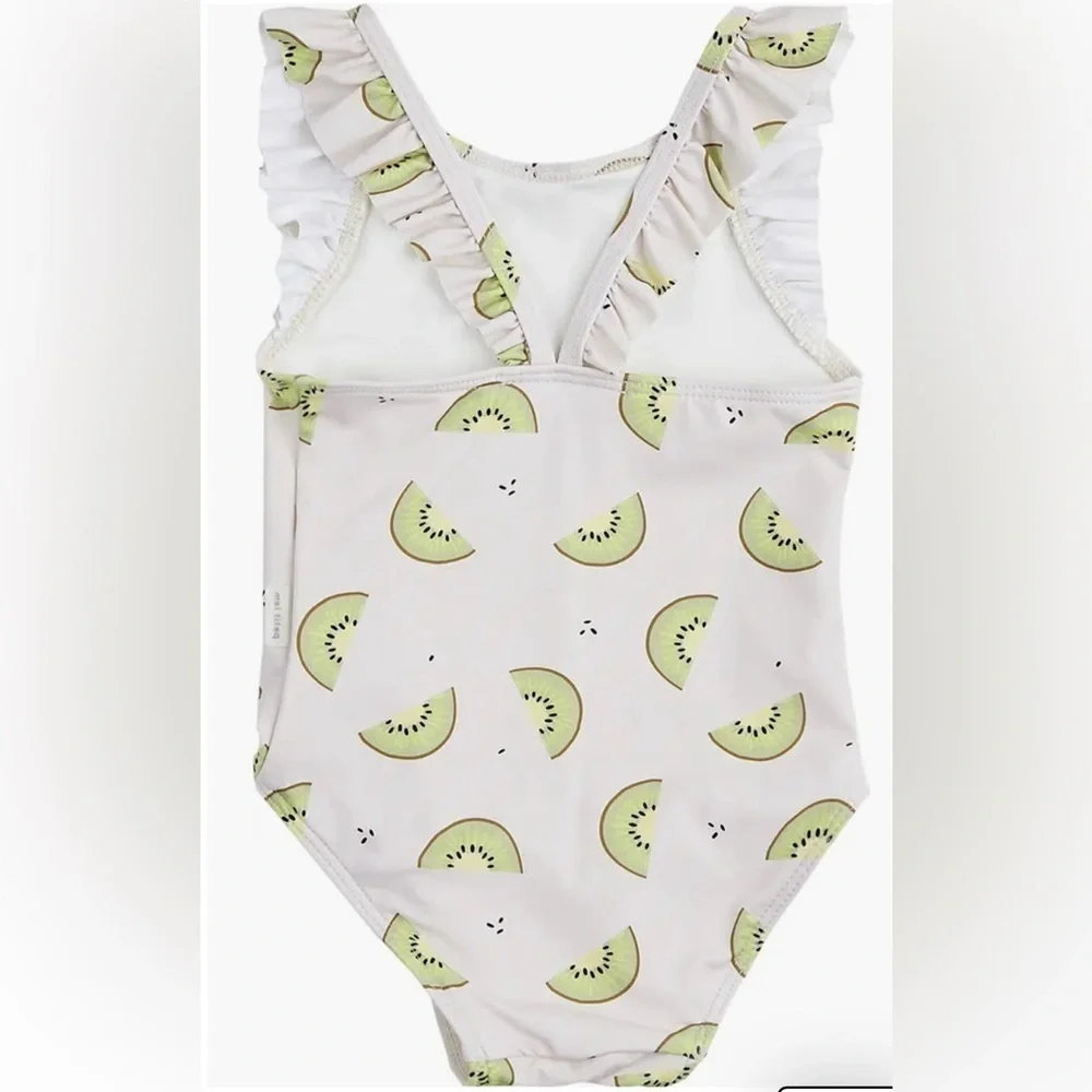 Petit Lem Baby Kiwi One-Piece Swimsuit- Size 3-6M